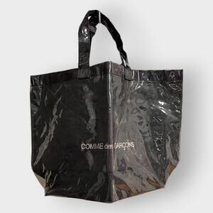 STEAL! 2010s Comme Des Garçons Black Clear Tote Bag
